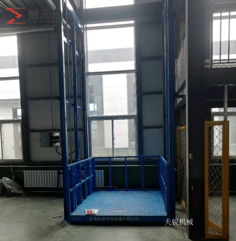 陇南导轨式升降机验收合格